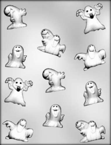 Ghost Assortment Chocolate Mould - Click Image to Close